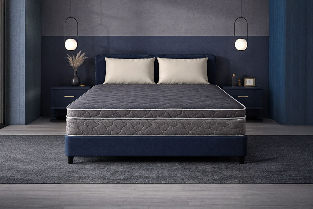 Bonnel Spring with Memory Orthopaedic Durotop Mattressess